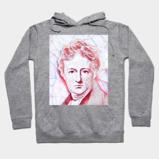 Charles Lamb Portrait | Charles Lamb Artwork | Line art Hoodie